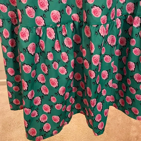 Unbranded Floral Dress - Size Large - Picture 2 of 7